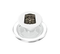 La cremazione è la mia ultima speranza Sarcastica Citazione morbosa Commedia PopSockets PopGrip per MagSafe