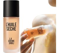 La Crème Libre - 3 in 1 Olio Bio per la Cura Della Pelle - Viso Corpo Capelli - Roll-on - 100% Naturale e Vegano - Nutriente e Non Appiccicoso - Profumo di Fico e Rosa - Formato da Viaggio - 50ml
