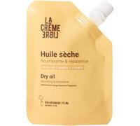 La Crème Libre - Olio Corpo Ricaricabile - 100% Naturale e Vegano - Nutriente e Non Appiccicoso - Migliora L'Elasticità Della Pelle - Ricaricabile 115ml