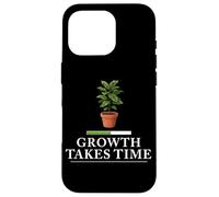 La crescita richiede tempo Inspirational Positive Thinking Custodia per iPhone 16 Pro