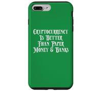 La criptovaluta è meglio delle criptovalute di carta Fiat Bank Money Custodia per iPhone 7 Plus/8 Plus