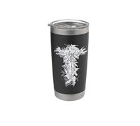 La Croce di Gustave Dore Bicchiere termico in acciaio inox doppia parete