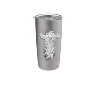 La Croce di Gustave Dore Bicchiere termico in acciaio inox doppia parete