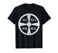 La Croce ICXC Nika - Simbolo di Gesù Cristo - v2 Vintage Maglietta