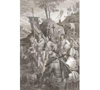 La crociata dei bambini del 1212 d.C. Dopo un'incisione del XIX secolo di un artista anonimo. Stampa poster di Ken Welsh (11 x 17)
