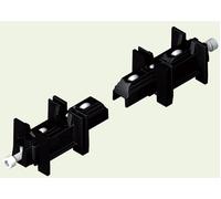 LA CROISEE DS GAU01267 - Kit 2 carrelli doppio rullo per rinnovamento scorrevole in alluminio 4535
