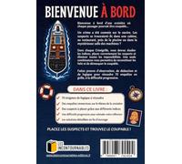 La Croisière Interdite : CrimiGrilles enquêtes en grille à résoudre: Placez les suspects, analysez les indices et trouvez le coupable - Livre de jeux, d'énigmes, de sudoku et de casse-tête