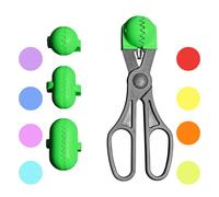La Croquetera - Colore Casuale - 1 Utensile Multiuso con 4 stampi intercambiabili - per crocchette, polpette, Palline, Sushi - 100% Spagnolo- Comodo, Veloce e igienico.