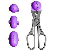 La Croquetera - Colore Viola - 1 Utensile Multiuso con 4 stampi intercambiabili - per crocchette, polpette, Palline, Sushi - 100% Spagnolo - Comodo, Veloce e igienico.