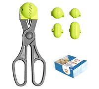 La Croquetera Multiusos Multiuso Color Pistacchio-4 stampi intercambiabili per impasti + Confezione conservazione-100% Spagnolo: Brevettato e Prodotto in Spagna, 1 utensile + 20 vassoi riutilizzabili