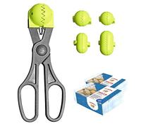 La Croquetera Multiuso Color Pistacchio-4 stampi intercambiabili per impasti + Confezione vassoi conservazione-100% Spagnolo: Brevettato e Prodotto in Spagna, 1 utensilio + 40 bandejas