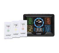 La Crosse Technology - WS6304 Stazione meteo colorata 3 sensori - Nero