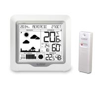 La Crosse Technology WS6823 Stazione Meteo con Previsioni e Segnale DCF Bianco