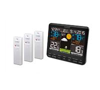 La Crosse Technology WS6825BLA+2 Stazione Meteo, Nero