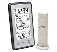 La Crosse Technology WS9130IT-S-MEG - Stazione metereologica con Temperatura Interna/Esterna, Colore: Grigio Metallizzato