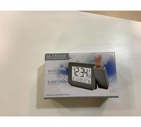 LA CROSSE TECHNOLOGY - WT522 Sveglia Radio-Pilotata con Proiezione - Argento