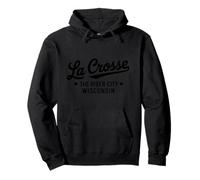 La Crosse Wisconsin River City Uomini Donne Bambini Regalo Felpa con Cappuccio