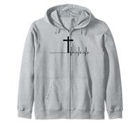 La Cruz representa la Victoria de Cristo sobre la Muerte Felpa con Cappuccio