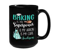 La Cucina È Il Mio Potere, Il Mio Grembiule È Il Mio Mantello Tazze Da Tè Durevole Tazze Di Caffè Novità Tazza Colazione Regali Divertenti Per Anniversario Fidanziati Colleghi 330Ml