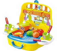 La cucina in valigetta completa di accessori