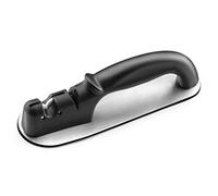 La Cuisine D'Albert, 233902, Affilacoltelli con Base in Acciaio Inox