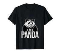 La Cultura del Panda Emo Maglietta con Stampa Grafica Economica
