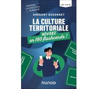 La culture territoriale: Révisez en 180 flashcards !