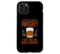 La custodia per iPhone 11 Pro non riesce a trovare il marchio "Drink Less Whiskey" ovunque -