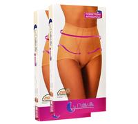 La Dama Blu Set 2 Guaine Panciera Donna Tessuto Elastico Contenitivo