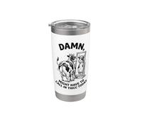 La dannata mucca potrebbe dover chiamare in Thicc oggi Meme Bicchiere termico in acciaio inox doppia parete