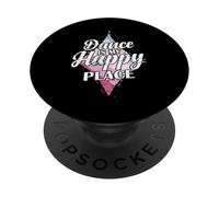 La danza è il mio posto felice PopSockets PopGrip Adesivo