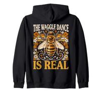 La Danza Waggle è Vere api da Apicoltura Felpa con Cappuccio