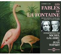 La De Fables de La Fontaines Interpretees Par Michel Galabru Et Jean Topart (CD)