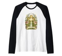 La dea Botanica dei tarocchi dell'imperatrice Maglia con Maniche Raglan