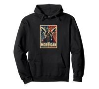 La dea celtica Morrigan Raven Birds Felpa con Cappuccio