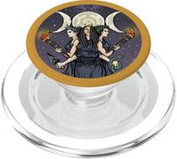 La Dea Ecate Tarocchi Carta Tripla Luna Wiccan Strega Pagana PopSockets PopGrip per MagSafe