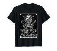 La Dea Hecate Tarocchi Carta Tripla Luna Wiccan Witch Maglietta