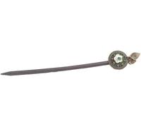 la decorazione classica cinese, Forcina for capelli in legno, stile retrò cinese, con fiori tradizionali, motivo rotondo anticato, accessori for gioielli da donna