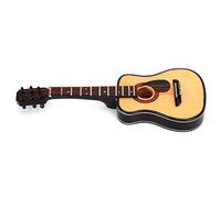 La Decorazione di Chitarra è Realizzata con Ornamenti in Miniatura della Chitarra H Musical Strumento Model Artigianato Black 15cm Materiale di di Sia di
