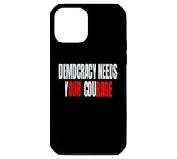 La democrazia ha bisogno del tuo coraggio - La nostra rabbia Custodia per iPhone 12 mini