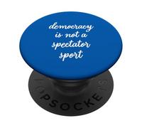 La democrazia non è uno sport spettatore PopSockets PopGrip Adesivo