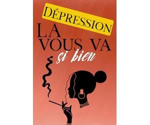 La dépression vous va si bien: Dessins Uniques pour le Stress et l'Anxiété | Motifs Mandalas, Fleurs| Grand Format pour Art-Thérapie et Détente | Idée Cadeau Femme et Homme