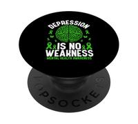 La depressione non è debolezza Consapevolezza della salute mentale PopSockets PopGrip Adesivo