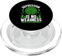 La depressione non è debolezza Consapevolezza della salute mentale PopSockets PopGrip per MagSafe