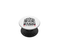 La Désalpe Svizzera Mucca alpina Discesa PopSockets PopGrip Adesivo