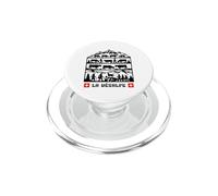 La Désalpe Svizzera Mucca alpina Discesa PopSockets PopGrip per MagSafe