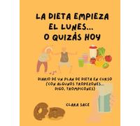 La dieta empieza el lunes... o quizás hoy: Diario de un plan de dieta en curso (con algunos tropezones... digo, trompicones)