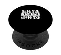 La difesa è la nostra migliore offesa squamosa formicole amanti del pangolino PopSockets PopGrip Adesivo
