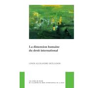 La Dimension Humaine Du Droit International