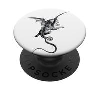 La discesa sul mostro di Gustave Dore PopSockets PopGrip Adesivo